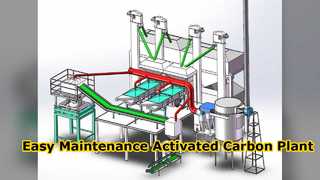 Activated Carbon Plant Easy Maintenance 220V 380V