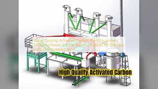 Activated Carbon Plant Equipment 30KW Water Cooling