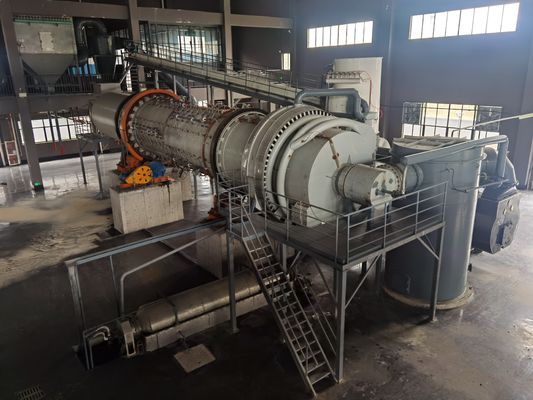 Efficiency Self Sufficient Activation Kiln Carbon With Water Cooling