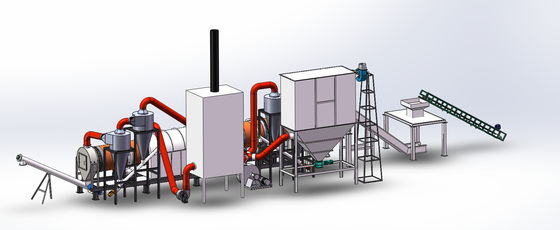 Efficient Carbonization Kiln With Cyclone Dust Collector For Pollution Free Operation