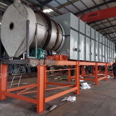 600C Carbonization Furnace Of Biomass Equipped With Flue Gas Treatment Device