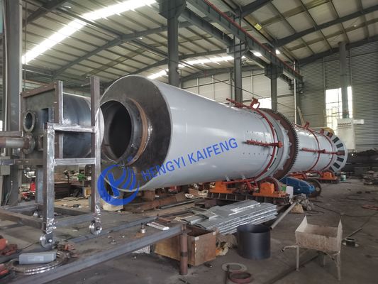Automatic PLC Controlled Self Heating Activation Carbon Kiln With Physical Water Cooling System
