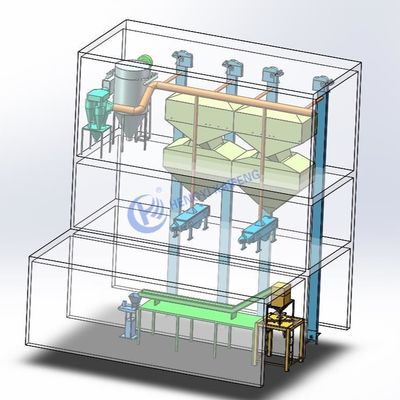 High Capacity Automatic Granular Packaging Machine 380V For Solid Materials