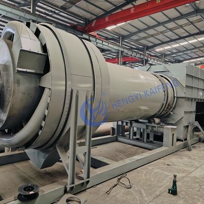 PLC Controlled Carbonization Heater With Pressure Gauge Safety System