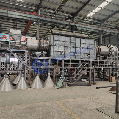 500℃-600℃ Carbonization Furnace Fully Automatic Carbonization Equipment For Coconut Shells Wood And Hazelnut Shells