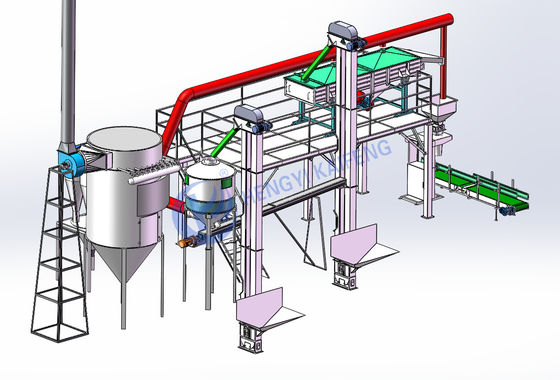 380V/50HZ Ash Removal System For On Site Assembly Pipeline Type ...